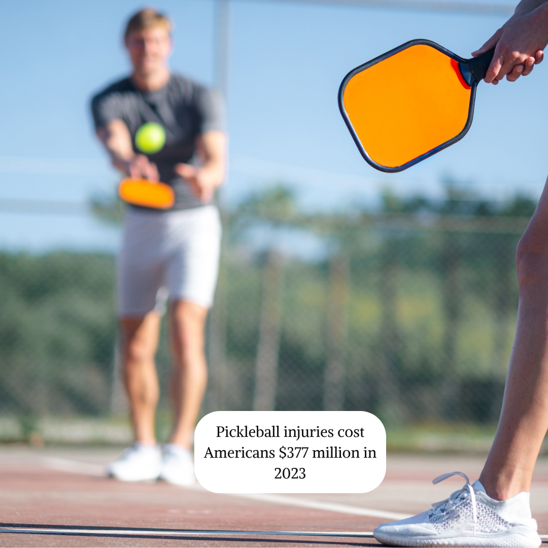 Pickleball injuries cost Americans $377 million in 2023
